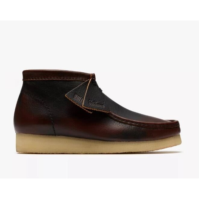 Wallabee Boot in Dark Tan Combination