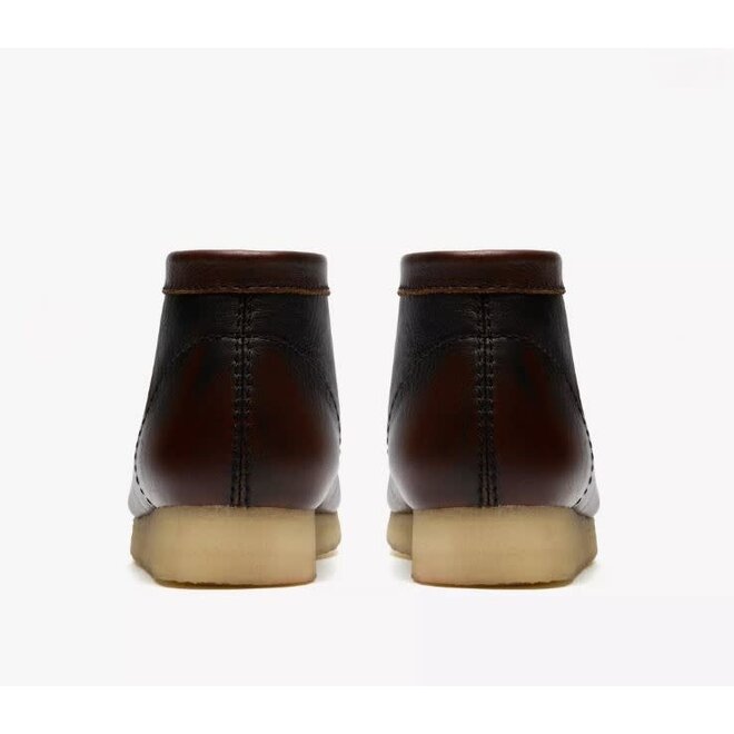 Wallabee Boot in Dark Tan Combination
