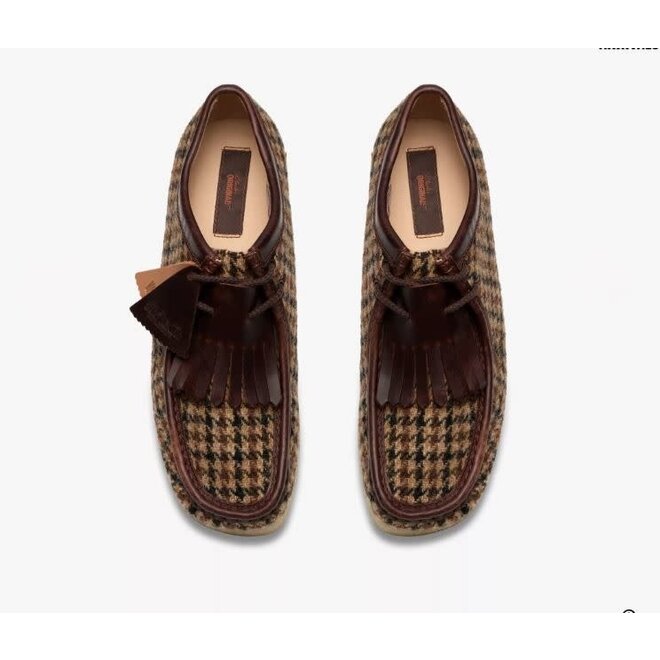 Wallabee in Brown Tweed Combination