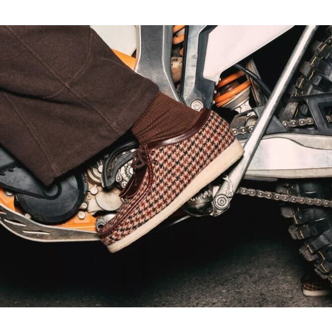 Wallabee in Brown Tweed Combination