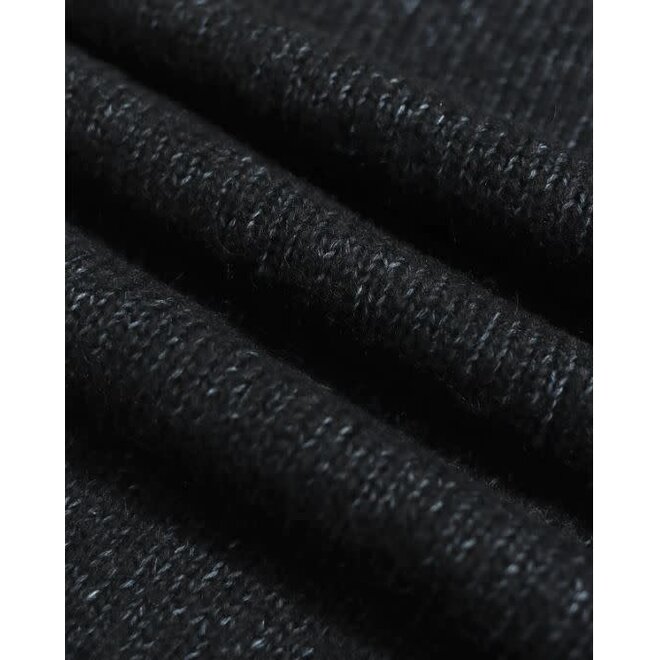 Kier Knitted Polo Shirt in Grey