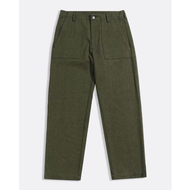 Coup Trousers in Green/Grey