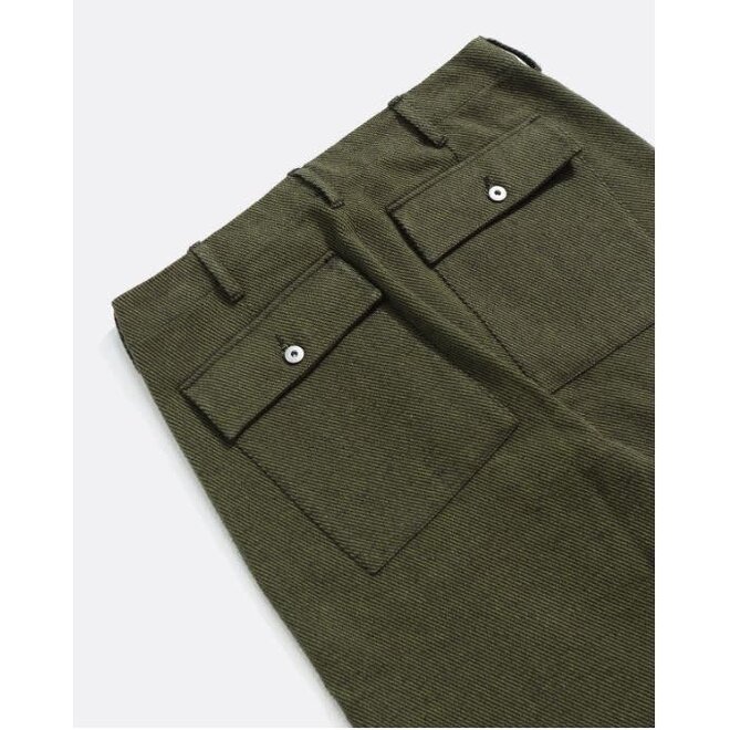 Coup Trousers in Green/Grey