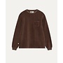 Duarte Ribbed LS Tee in Brown