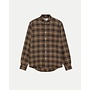 Bastos Shirt in Brown Checks