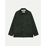 Mantero Expedition Jacket in Black/Green Herringbone
