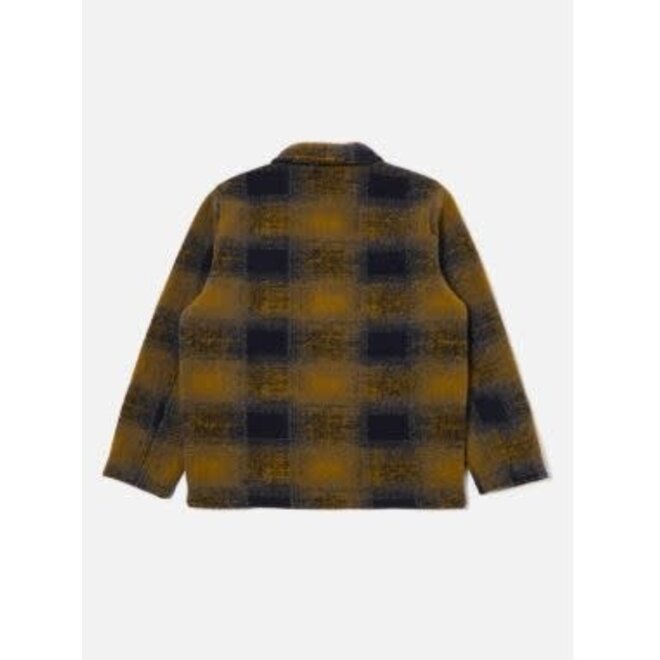 Field Jacket II in Navy Melton Check