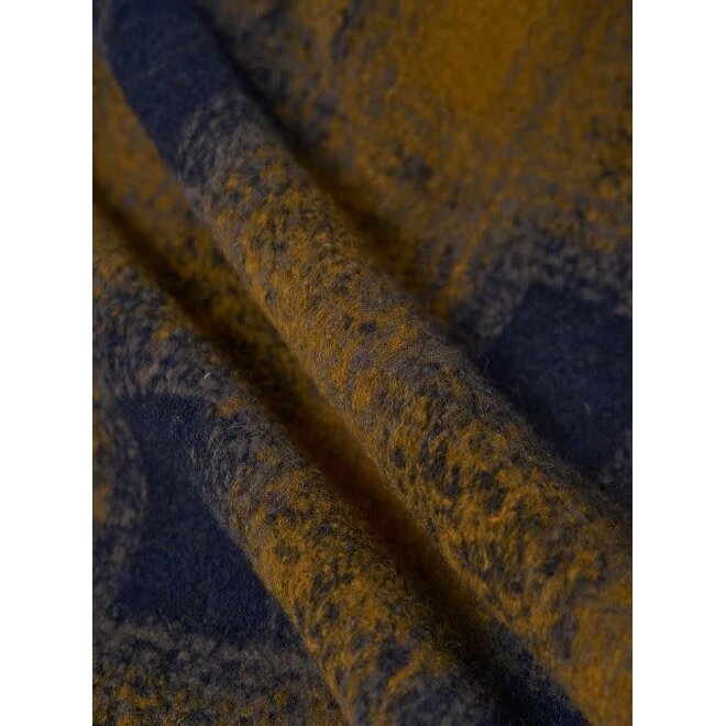 Field Jacket II in Navy Melton Check