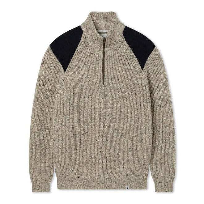 Bexley Quarter Zip Jumper in Skiddaw