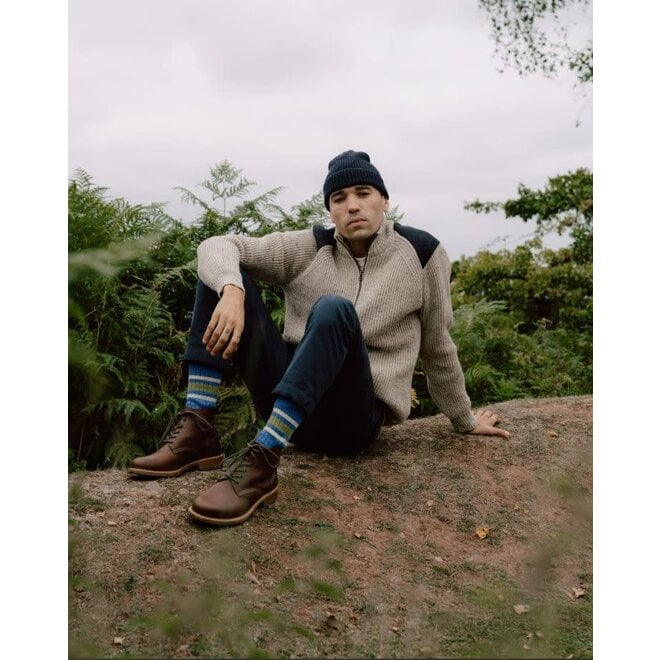 Bexley Quarter Zip Jumper in Skiddaw