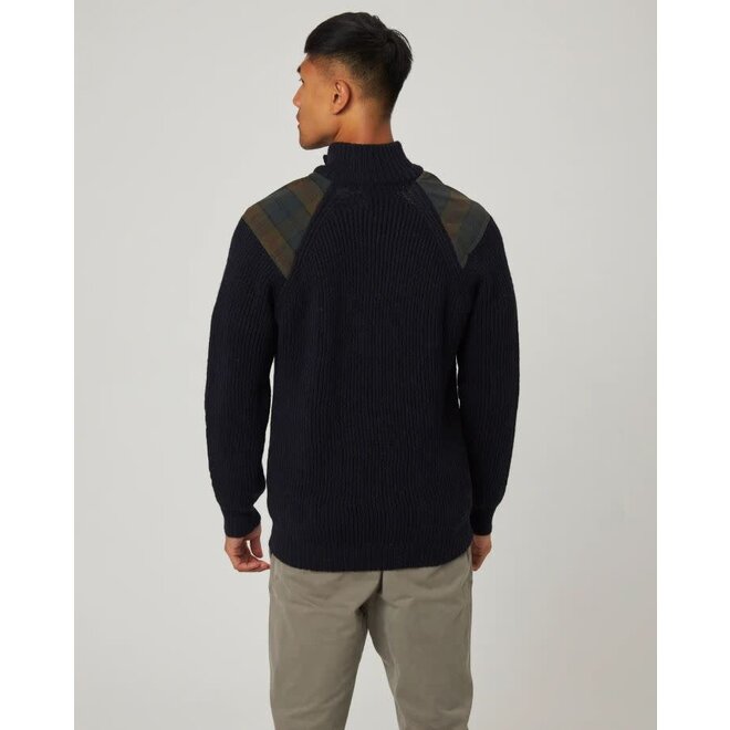 Bexley Quarter Zip Jumper in Navy