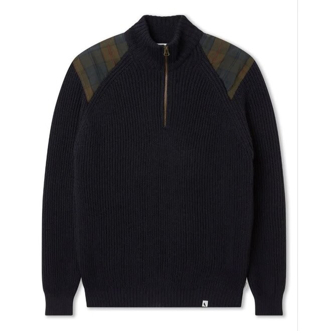 Bexley Quarter Zip Jumper in Navy