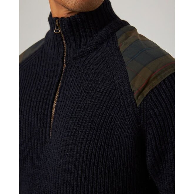 Bexley Quarter Zip Jumper in Navy