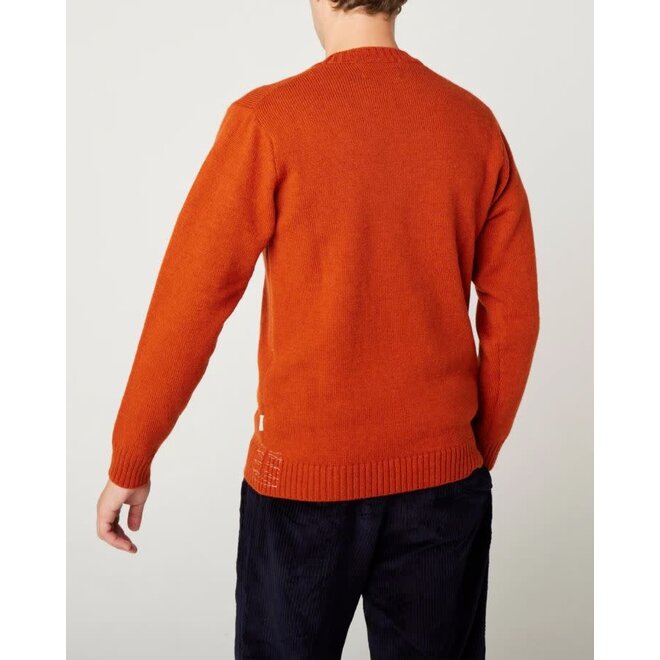 Makers Crew Jumper in Orange
