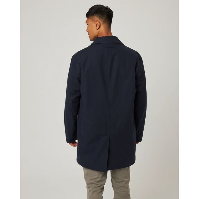 Street Trench Coat in Navy