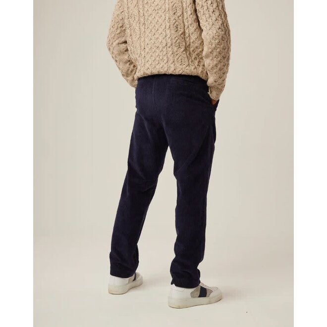 Blake Corduroy Trousers in Navy