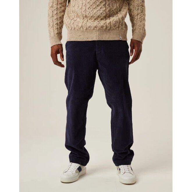 Blake Corduroy Trousers in Navy