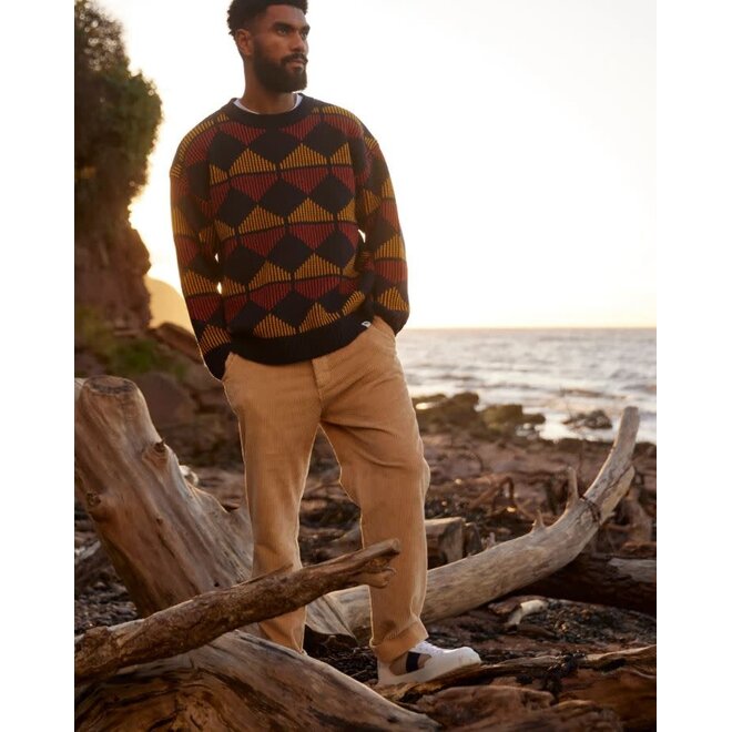 Blake Corduroy Trousers in Fawn