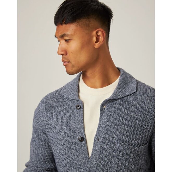 Jasper Cardigan in Denim