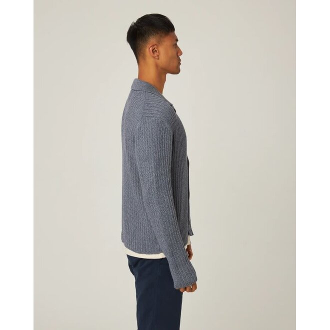Jasper Cardigan in Denim