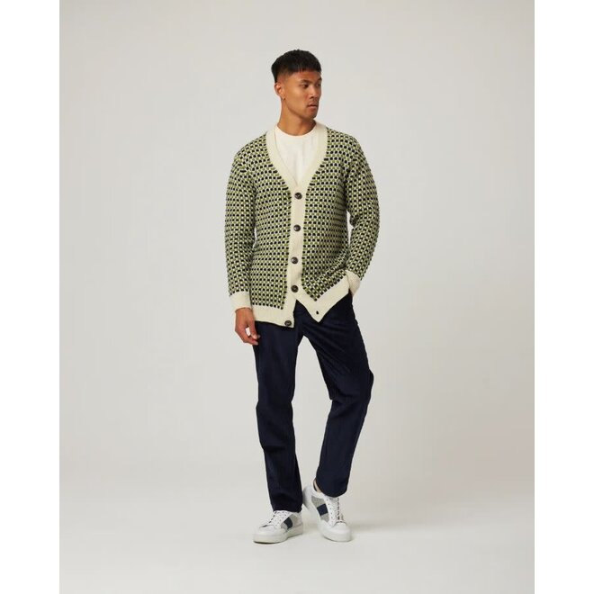 Network Cardigan in Cream