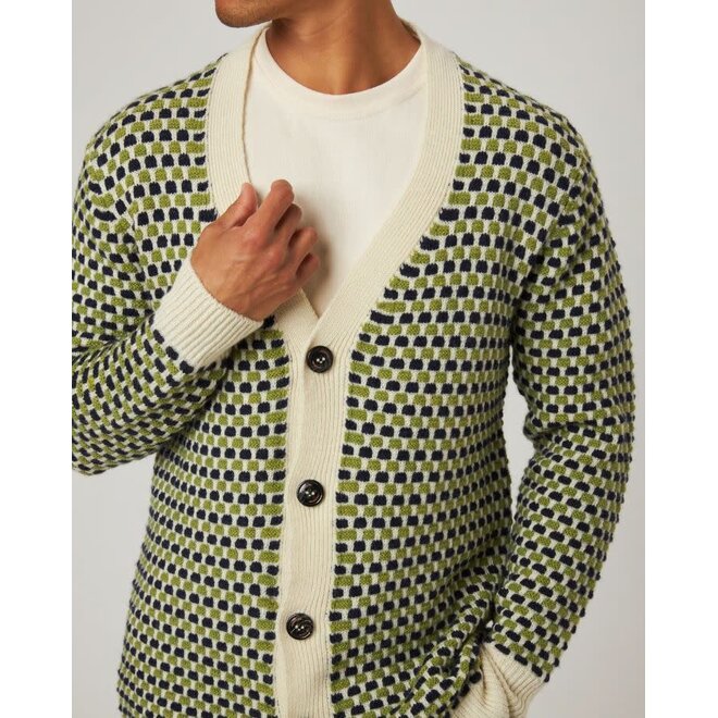 Network Cardigan in Cream