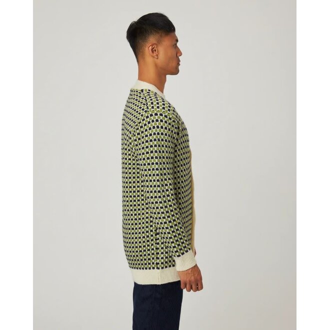 Network Cardigan in Cream