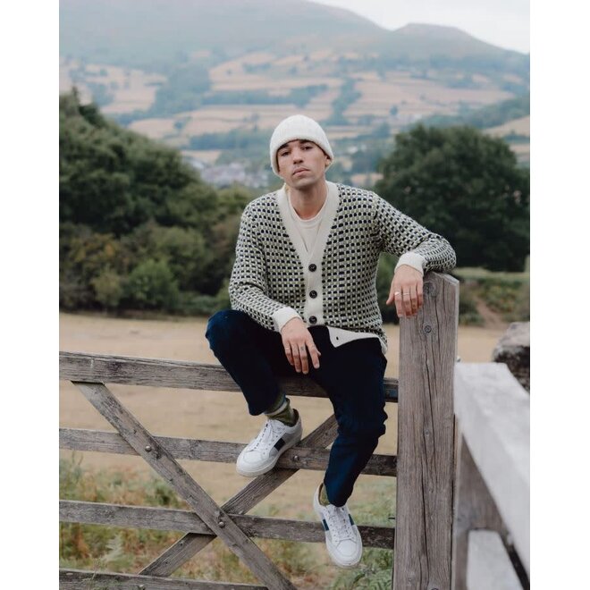 Network Cardigan in Cream