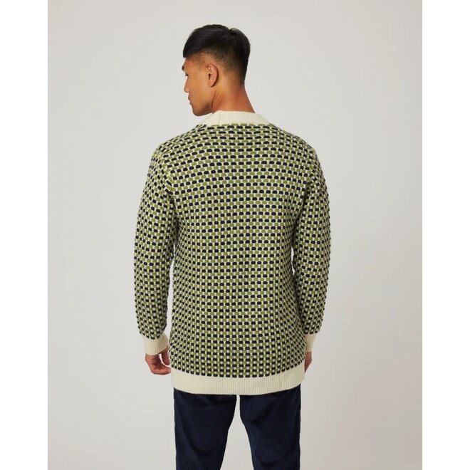 Network Cardigan in Cream
