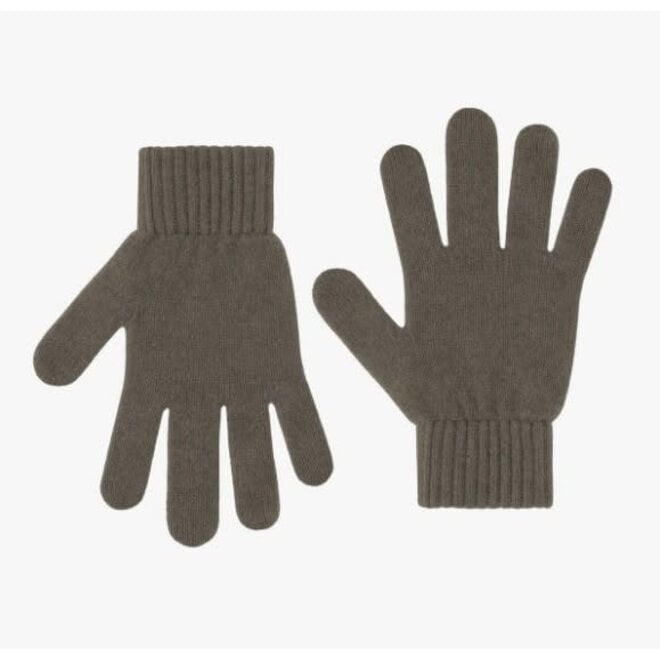 Merino Wool Gloves in Dusty Olive