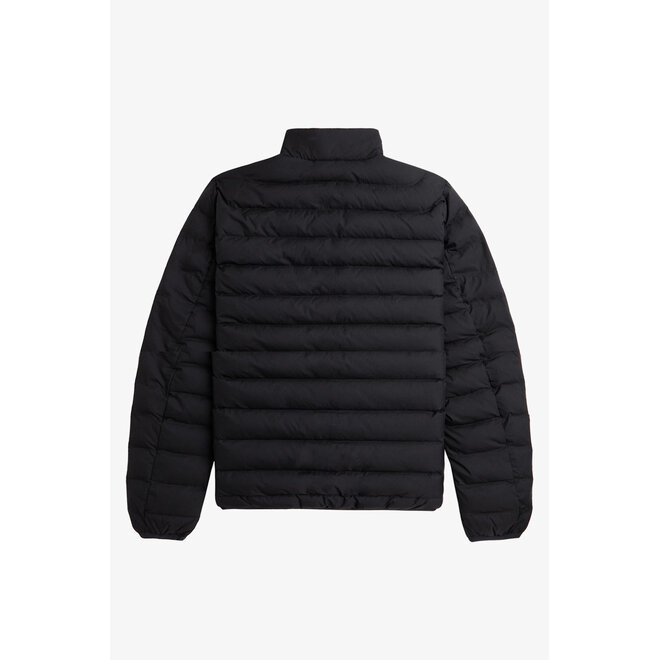 Padded Insulated Jacket in Black
