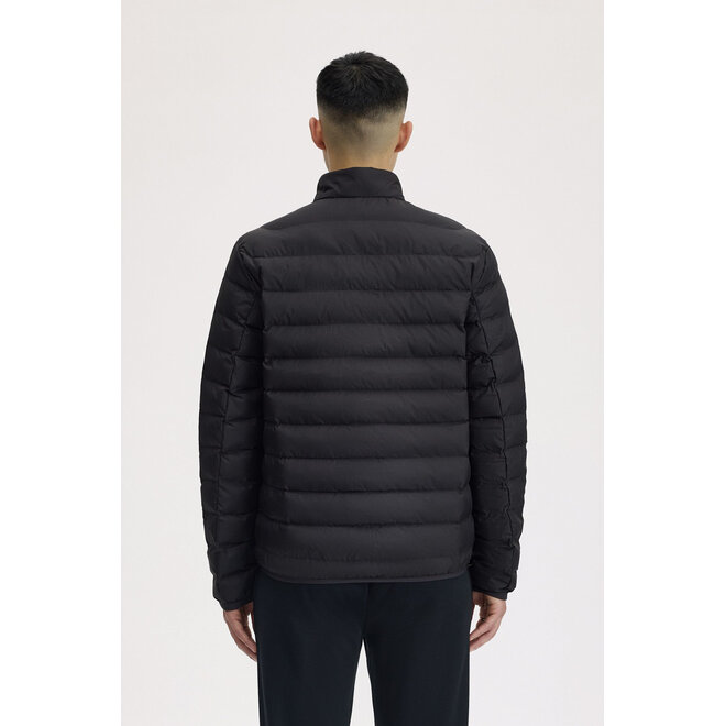 Padded Insulated Jacket in Black