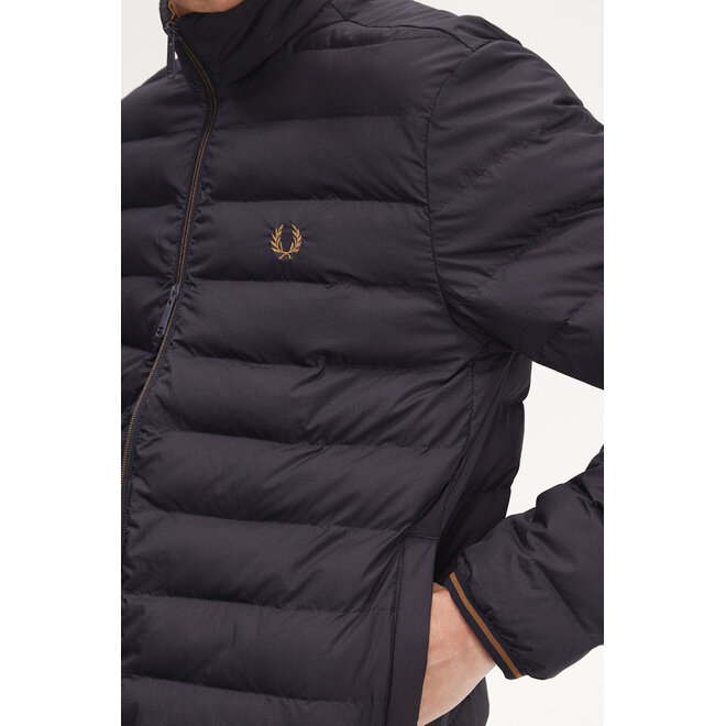 Padded Insulated Jacket in Navy