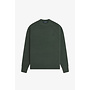 Lambswool Raglan Jumper in Court Green