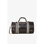 Classic Barrel Bag in Black/Ecru