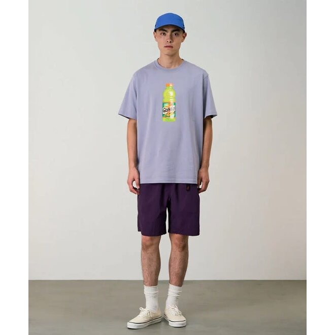 Nylon Packable G-Short in Deep Purple