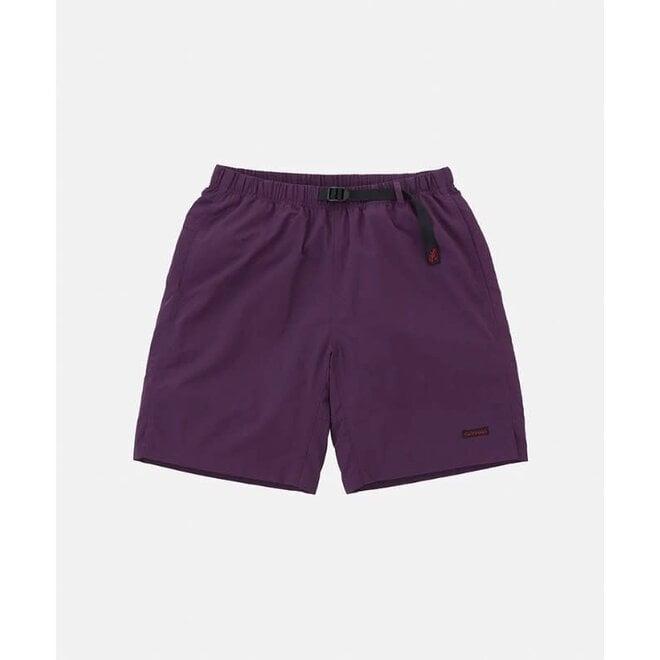 Nylon Packable G-Short in Deep Purple
