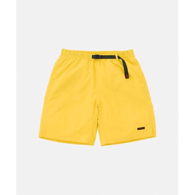 Nylon Packable G-Short in Banana Yellow