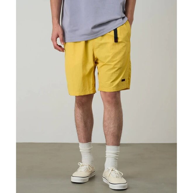 Nylon Packable G-Short in Banana Yellow