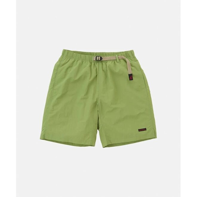 Nylon Packable G-Short in Jade Green