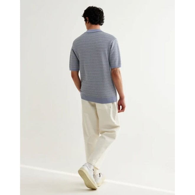 Naples Polo Shirt in Light Blue