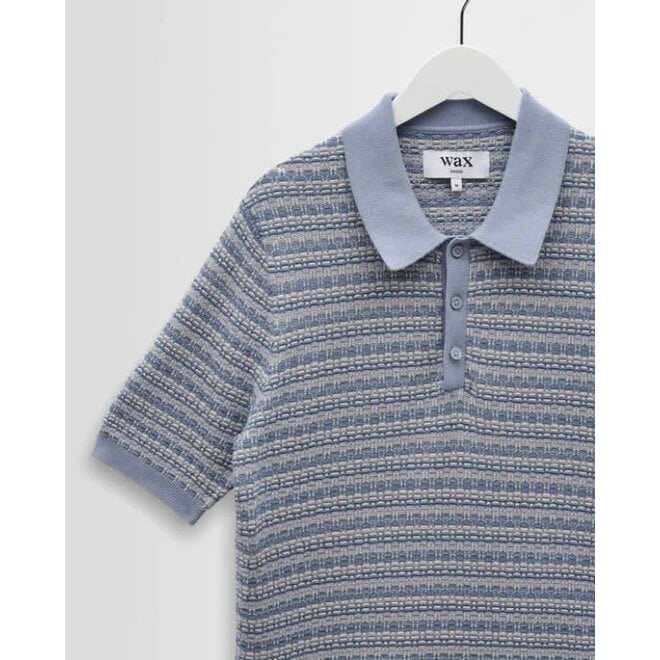 Naples Polo Shirt in Light Blue