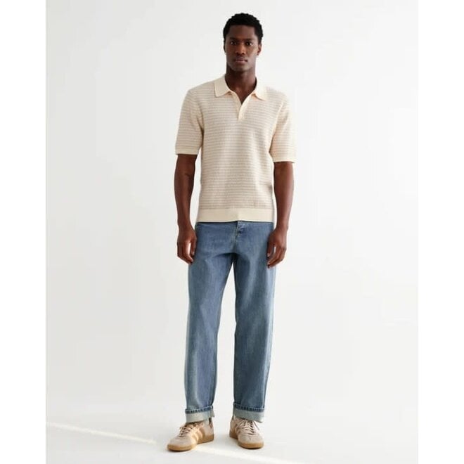 Naples Polo Shirt in Natural