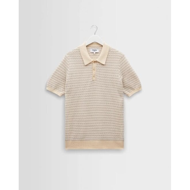 Naples Polo Shirt in Natural