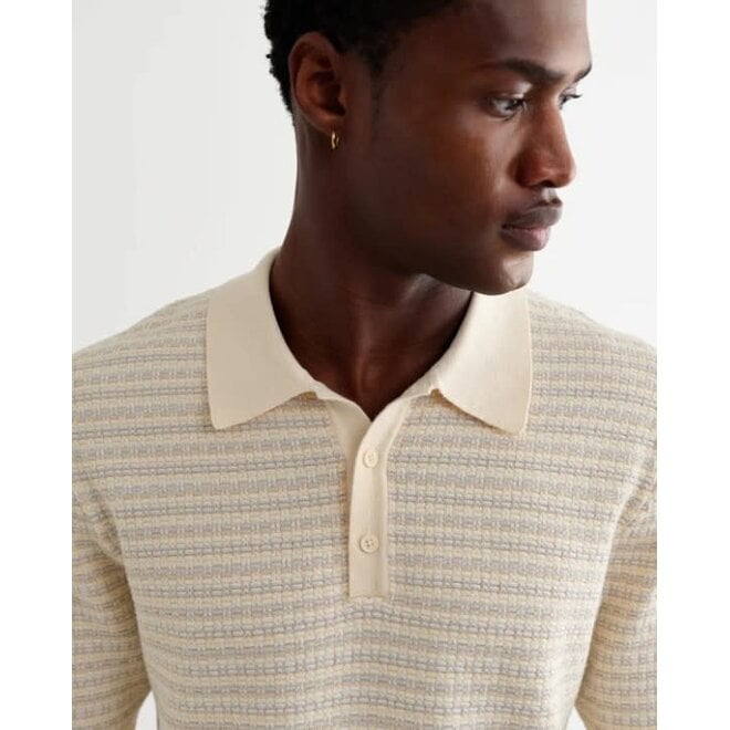 Naples Polo Shirt in Natural