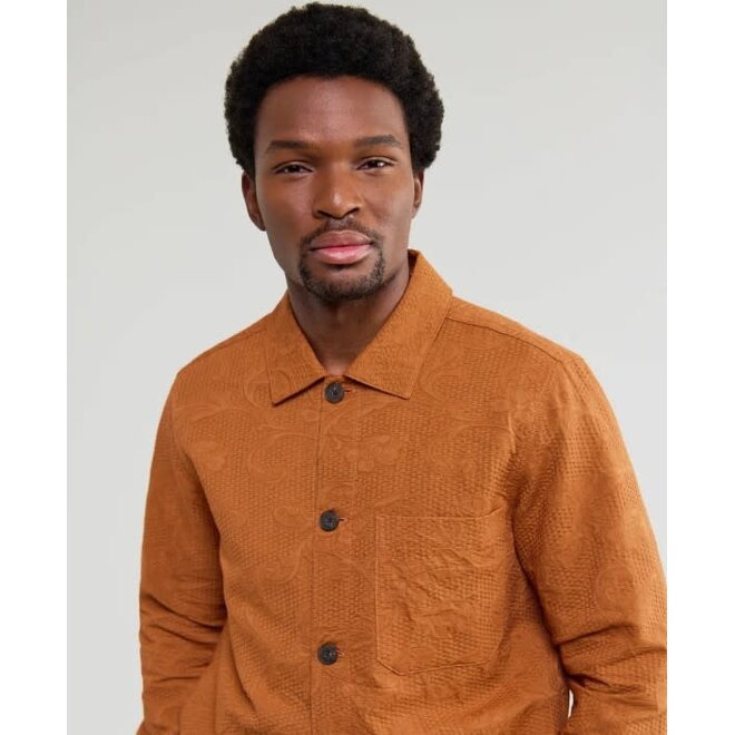 Rockley Overshirt in Rust