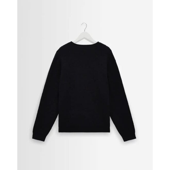 Alban Cardigan in Navy/Black