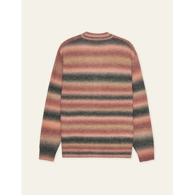 Boston Gradient Knitted Cardigan in Sea Moss Green