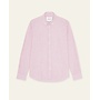 Konrad Stripe Shirt in Crocus Pink
