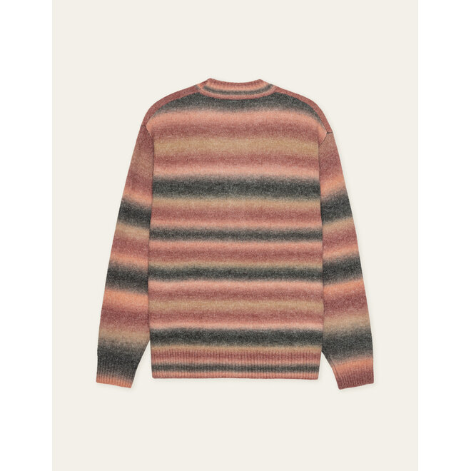 Boston Gradient Knitted Cardigan in Sea Moss Green